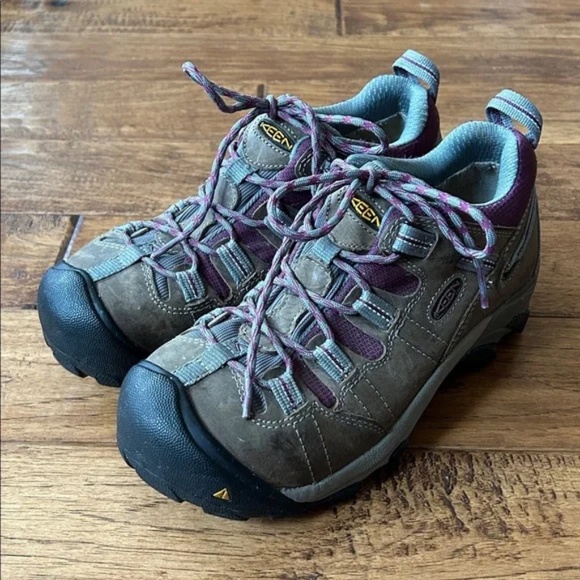 Keen Detroit XT Waterproof Steel Toe Work Boots Brown Leather Womens Size 7.5 - Picture 5 of 10